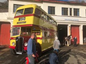 yellow-bus-and-horse